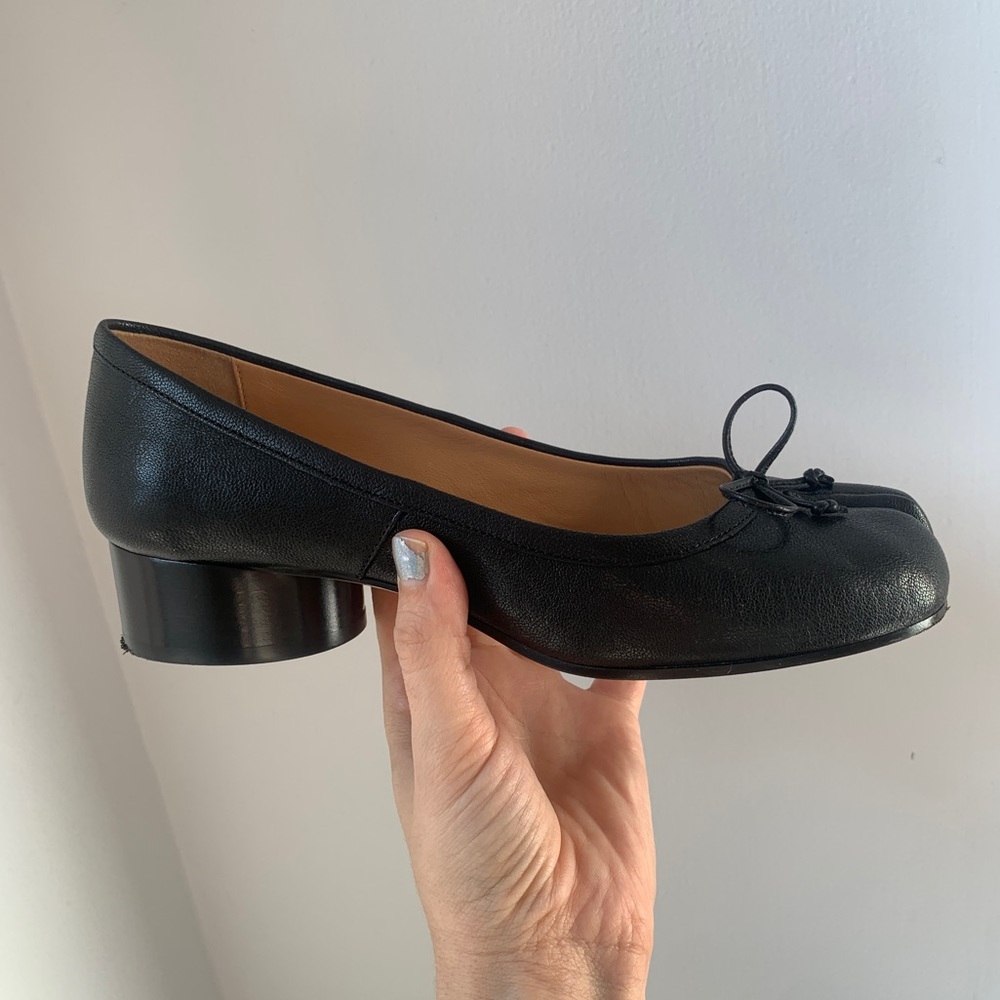 Margiela block heel tabis